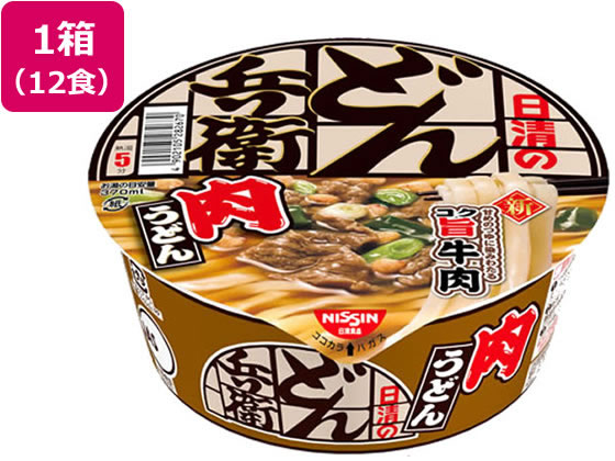 日清食品 日清のどん兵衛 肉うどん 86g 12食 日清食品 日清のどん兵衛 肉うどん 86g 12食