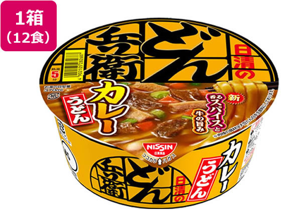 日清食品 日清のどん兵衛 カレーうどん 86g 12食 日清食品 日清のどん兵衛 カレーうどん 86g 12食
