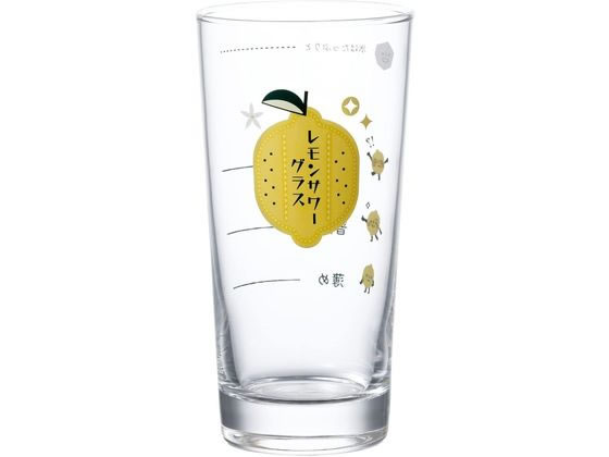 東洋佐々木ガラス レモンサワーグラス 目安つき 435mL