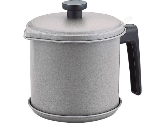 テフロン オイルポット 受皿付 1.2L