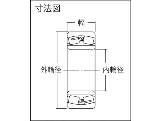 NTN 自動調心ころ軸受(すきま大)内輪径100mm外輪径180mm幅46mm 22220EAD1C3