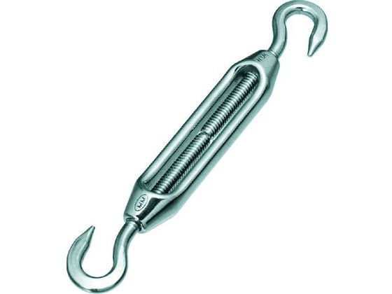 TRUSCO ステン枠式ターンバックル両端フック規格W-1／2 TTB-12H