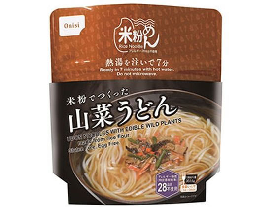 尾西食品 米粉でつくった山菜うどん71.5g 尾西食品 米粉でつくった山菜うどん71.5g