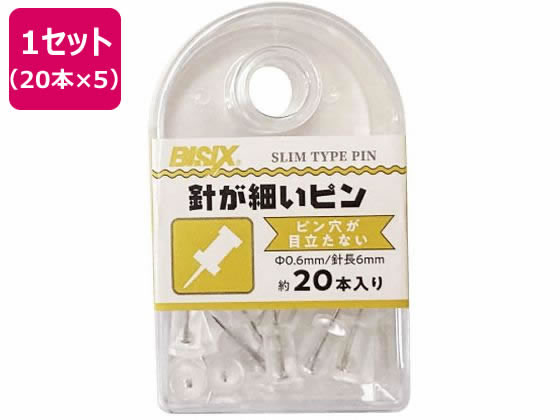 ミツヤ 極細ピン 20本×5 BX1-GP20