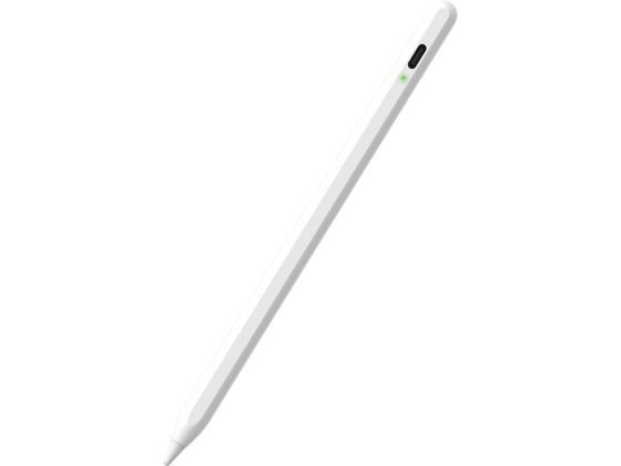 エレコム タッチペン 充電式 磁気吸着 ホワイト P-TPACST05WH エレコム タッチペン 充電式 磁気吸着 ホワイト P-TPACST05WH