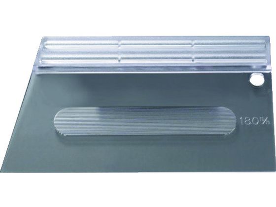 TRUSCO スキージ 透明ポリカーボネート製 180MM PCSKJ-180