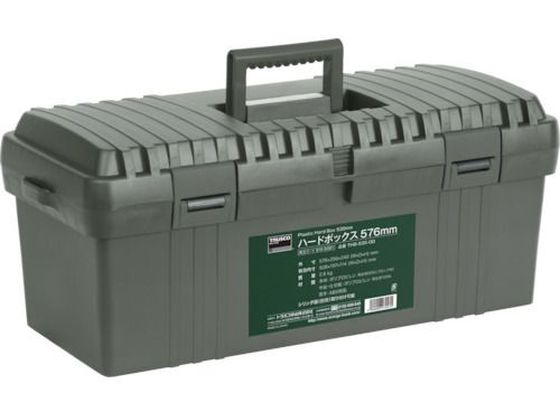 TRUSCO ハードボックス 全長420mm OD色 THB-410-OD