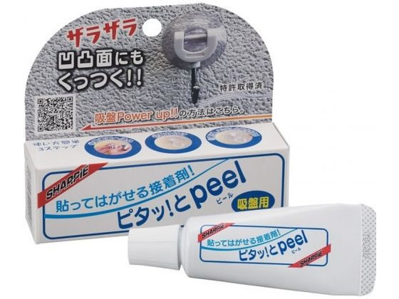 シャープ化学工業 ピタッ!と peel 吸盤用 シャープ化学工業 ピタッ!と peel 吸盤用