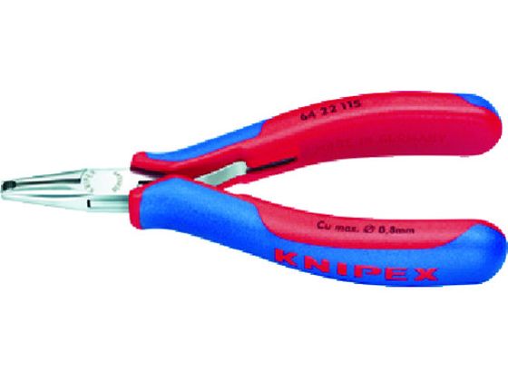 KNIPEX 6422-115 エレクトロニクスエンドカッティングニッパー 6422-115 KNIPEX 6422-115 エレクトロニクスエンドカッティングニッパー 6422-115