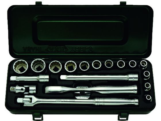 ASH レボウェイブ12角ソケットセット3/8(9.5)×19PCS VO3122 ASH レボウェイブ12角ソケットセット3/8(9.5)×19PCS VO3122