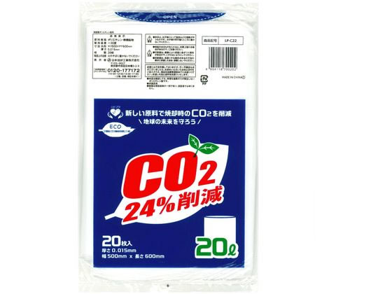 日本技研工業 リビプラC 半透明 20L 20枚入 LP-C22