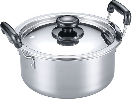 EBM モリブデン 実用鍋 両手 24cm 7034000