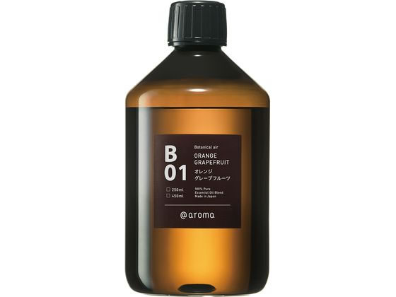 ＠aroma ボタニカルエアー B01 オレンジグレープフルーツ 450ml