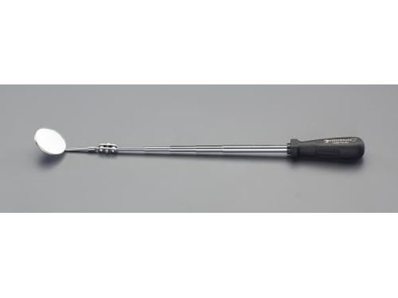 エスコ φ60mm/295-735mm サービスミラー 伸縮型 EA724RS-14 エスコ φ60mm/295-735mm サービスミラー 伸縮型 EA724RS-14