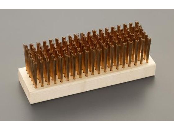 エスコ ワイヤーブラシ ノンスパーキング 184×44.5mm EA642KE-11 エスコ ワイヤーブラシ ノンスパーキング 184×44.5mm EA642KE-11