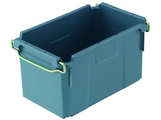 TRUSCO ネスティングコンテナ 18.6L グレー TK-23-GY