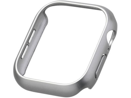 エレコム アップルウォッチ 46mm バンパー メタリックシルバー AW-24ABPPMSV エレコム アップルウォッチ 46mm バンパー メタリックシルバー AW-24ABPPMSV