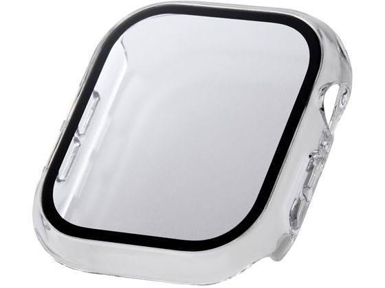 エレコム アップルウォッチ 46mm フルカバーケース クリア AW-24AFCGCR エレコム アップルウォッチ 46mm フルカバーケース クリア AW-24AFCGCR