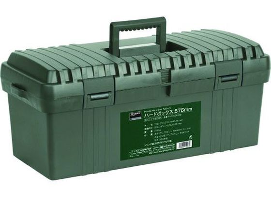 TRUSCO ハードボックス 全長576mm OD色 THB-530-OD