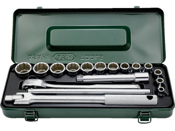 ASH ソケットレンチセット12.7□×17PCS VO4131 ASH ソケットレンチセット12.7□×17PCS VO4131