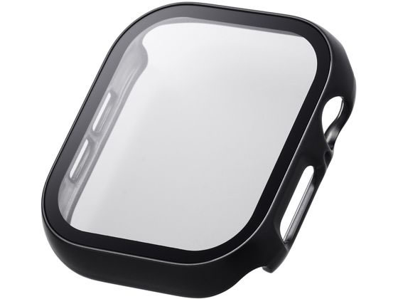 エレコム アップルウォッチ 46mm フルカバー メタリックブラック AW-24AFCGPBK エレコム アップルウォッチ 46mm フルカバー メタリックブラック AW-24AFCGPBK