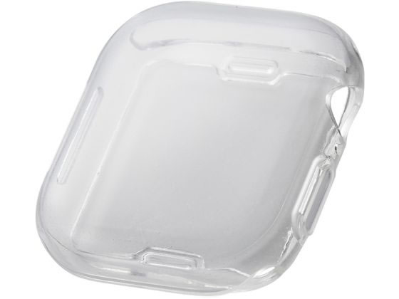 エレコム アップルウォッチ 46mm フルカバー ソフト クリア AW-24AFCUCR エレコム アップルウォッチ 46mm フルカバー ソフト クリア AW-24AFCUCR