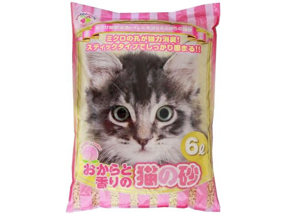 サノテック おからと香りの猫の砂 6L サノテック おからと香りの猫の砂 6L