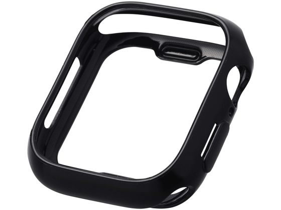 エレコム アップルウォッチ 42mm ソフトバンパー ブラック AW-24BBPUBK エレコム アップルウォッチ 42mm ソフトバンパー ブラック AW-24BBPUBK