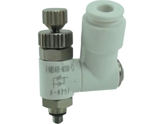 チヨダ ファイブミニスピードコントローラβ 白 メーターアウト4mm・M3×0. FMB4R-M3W-O チヨダ ファイブミニスピードコントローラβ 白 メーターアウト4mm・M3×0. FMB4R-M3W-O