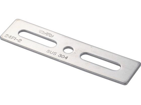 TRUSCO ジョイント金具24型フラット ステン寸法100 穴数3