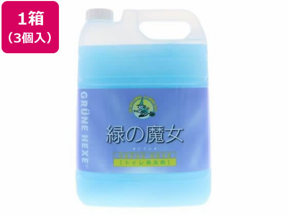 ミマスクリーンケア 緑の魔女 トイレ業務用 5L 3個