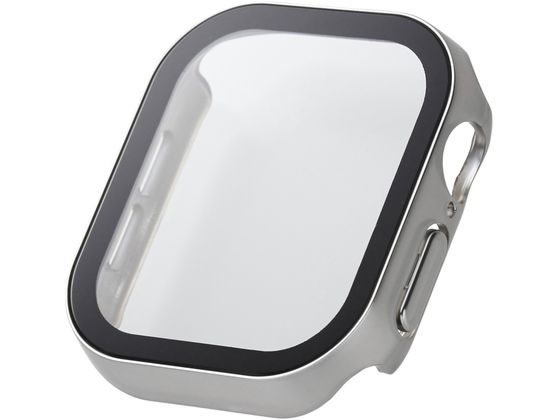 エレコム アップルウォッチ 42mm フルカバー 防水 シルバー AW-24BFCGESV エレコム アップルウォッチ 42mm フルカバー 防水 シルバー AW-24BFCGESV