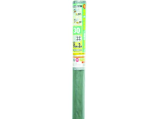Dio 網戸用張替ネット 30メッシュ 91cm×2m グレイ 202299