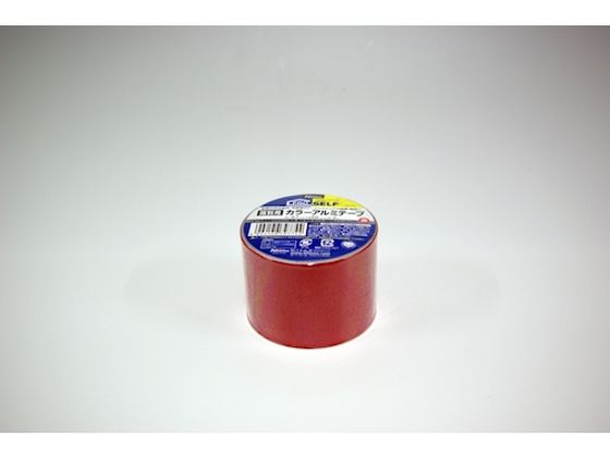 ニトムズ 識別用カラーアルミテープ 50mm×2m 赤 J3774 1144754が787円