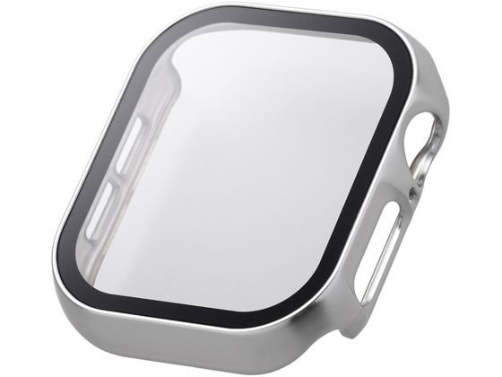 エレコム アップルウォッチ 42mm フルカバー メタリックシルバー AW-24BFCGPSV エレコム アップルウォッチ 42mm フルカバー メタリックシルバー AW-24BFCGPSV