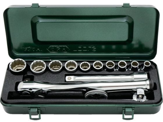 ASH レボウェイブソケットレンチセット12.7□×14PCS VO4201 ASH レボウェイブソケットレンチセット12.7□×14PCS VO4201