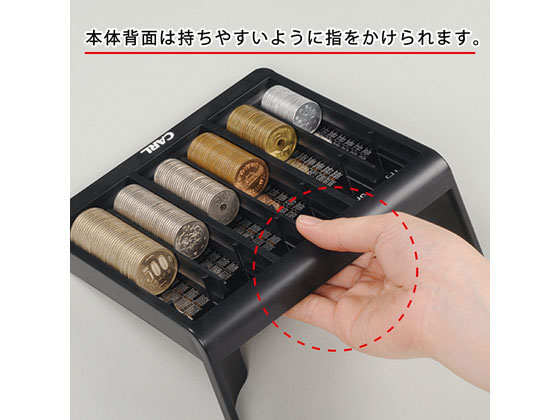 中古55コインカウンター 自動 高速 家庭用 事務用 黒 - メルカリ