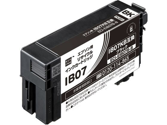 エコリカ リサイクルインク ブラック ECI-EIB07B-B