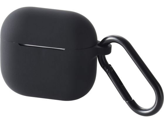 エレコム AirPods 第4世代 シリコンケース ブラック AVA-AP06SCBK エレコム AirPods 第4世代 シリコンケース ブラック AVA-AP06SCBK
