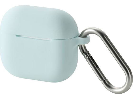 エレコム AirPods 第4世代 シリコンケース ブルー AVA-AP06SCBU エレコム AirPods 第4世代 シリコンケース ブルー AVA-AP06SCBU