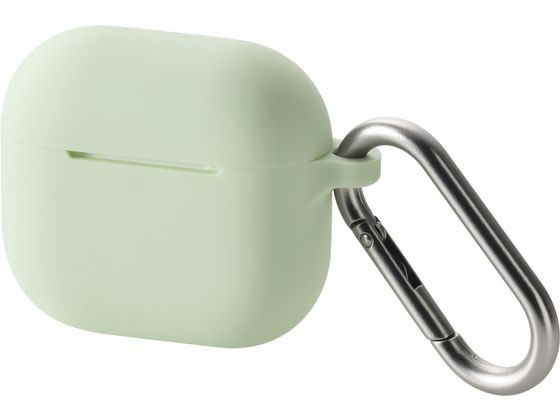 エレコム AirPods 第4世代 シリコンケース グリーン AVA-AP06SCGN エレコム AirPods 第4世代 シリコンケース グリーン AVA-AP06SCGN