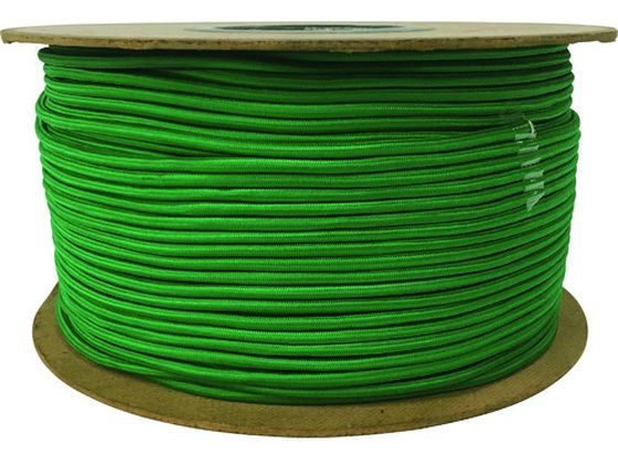 ユタカメイク タイトゴムロープドラム巻 4.5mm×200m グリーン PRT-16 ユタカメイク タイトゴムロープドラム巻 4.5mm×200m グリーン PRT-16