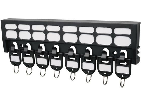 カール事務器 キーハンガー ブラック 鍵吊数8個 KH-8-K