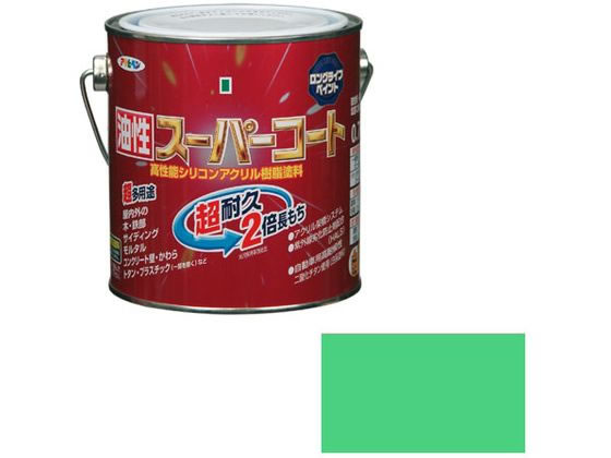 アサヒペン 油性スーパーコート 0.7L ライトグリーン