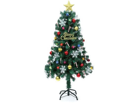 アーテック クリスマスツリー 120cm オーナメント付き 11790 アーテック クリスマスツリー 120cm オーナメント付き 11790