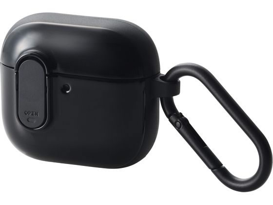 エレコム AirPods 第4世代 耐衝撃ケース ブラック AVA-AP06TSLBK エレコム AirPods 第4世代 耐衝撃ケース ブラック AVA-AP06TSLBK