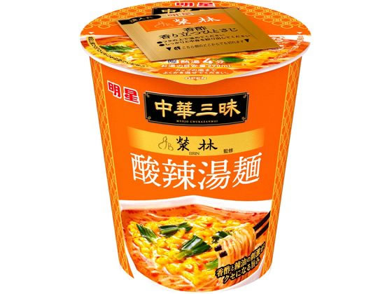 明星食品 中華三昧 タテ型 榮林 酸辣湯麺 明星食品 中華三昧 タテ型 榮林 酸辣湯麺