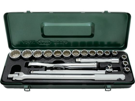 ASH レボウェイブソケットレンチセット12.7□×21PCS VO4251 ASH レボウェイブソケットレンチセット12.7□×21PCS VO4251