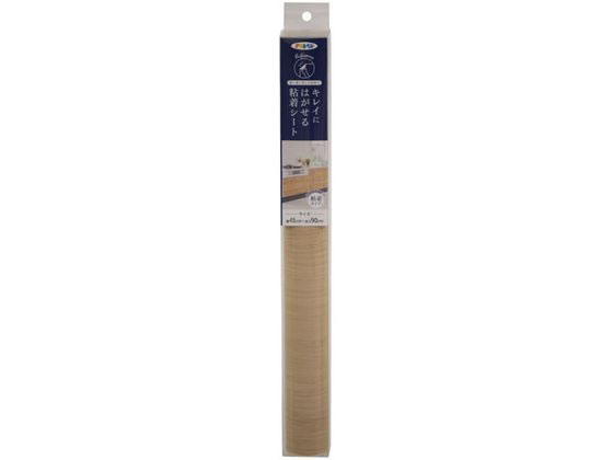 アサヒペン はがせる粘着シート 45×90cm ライトオーク RF205