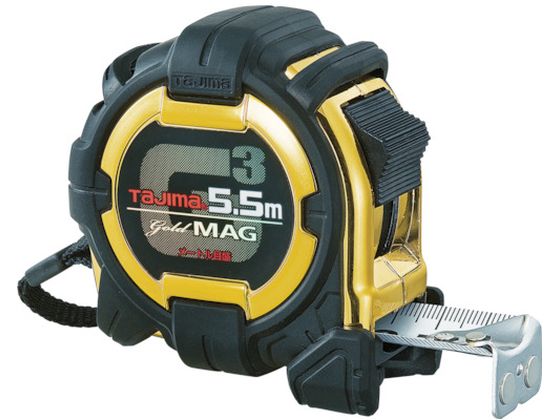 タジマ G3ゴールドロック マグ爪ー25 5.5 メートル目盛 G3GLM25-55BL タジマ G3ゴールドロック マグ爪ー25 5.5 メートル目盛 G3GLM25-55BL